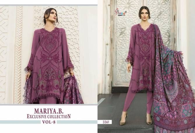 Mariab Exclusive Collection Vol 8 3356 To 3360 Pakistani Suits Wholesale Price in Surat
